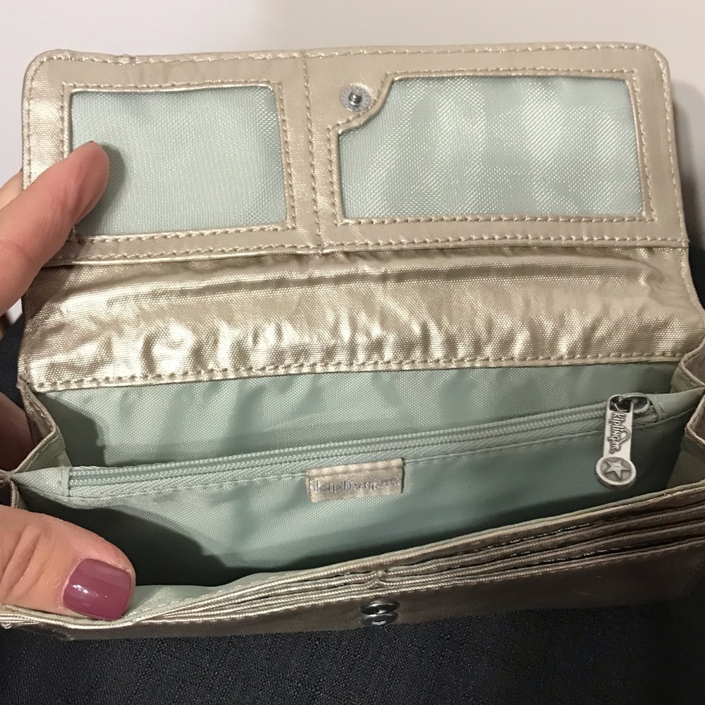 Kipling Gold Wallet - Picture 4 of 10